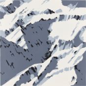 Gerhard Richter. „Schweizer Alpen I“ (B2). 1969