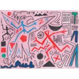 A.R. Penck. „Durch den Adler hindurch 1“. 2002