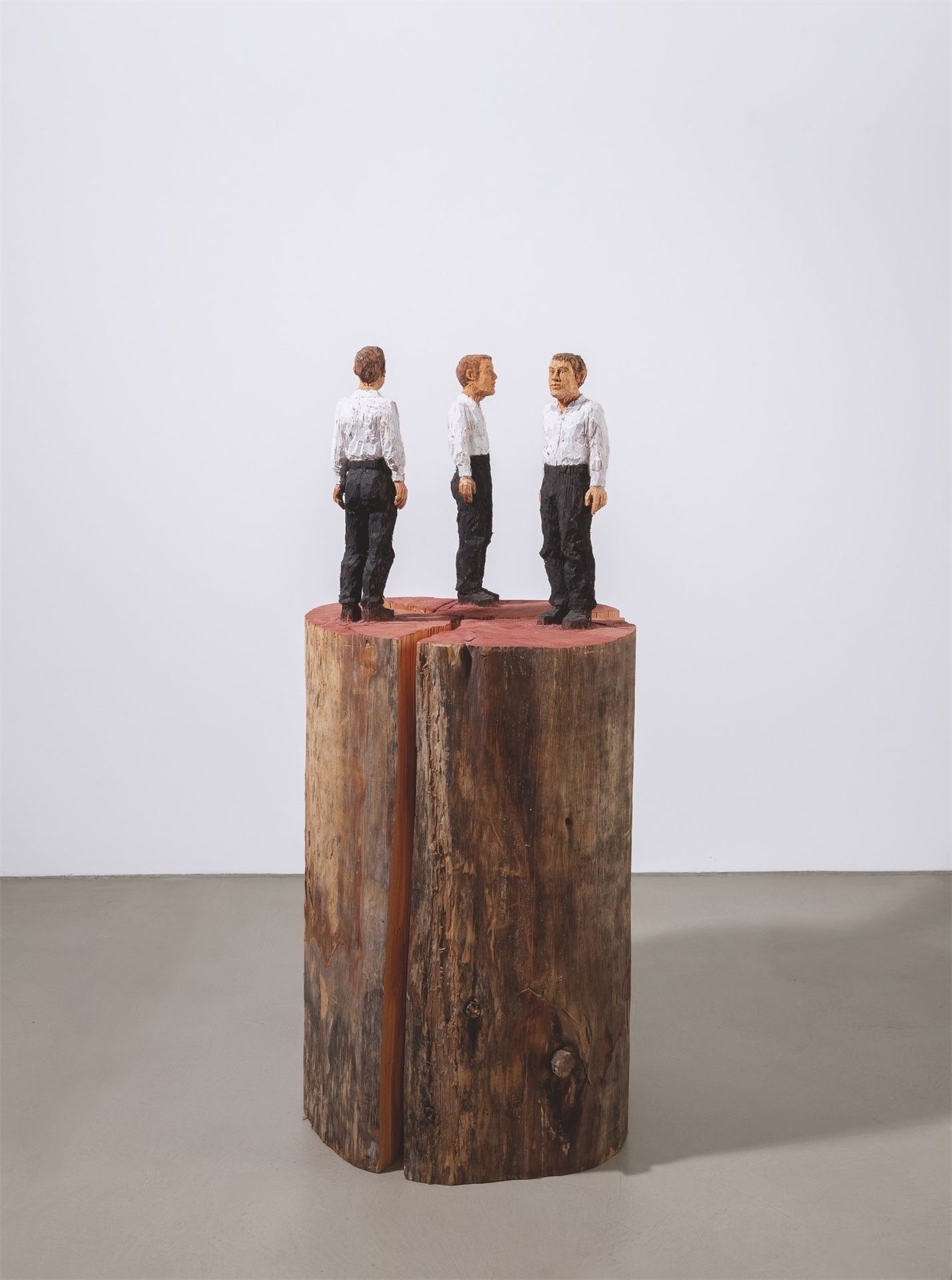 Stephan Balkenhol. Three men. 2002 - Image 2 of 2