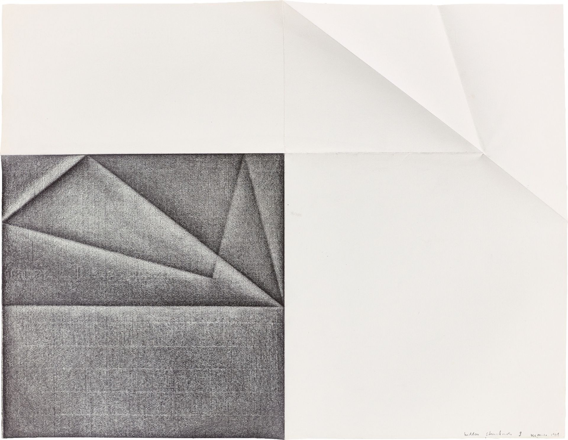 Dóra Maurer. „hidden structures“ 13-teilig. 1979 - Bild 8 aus 13