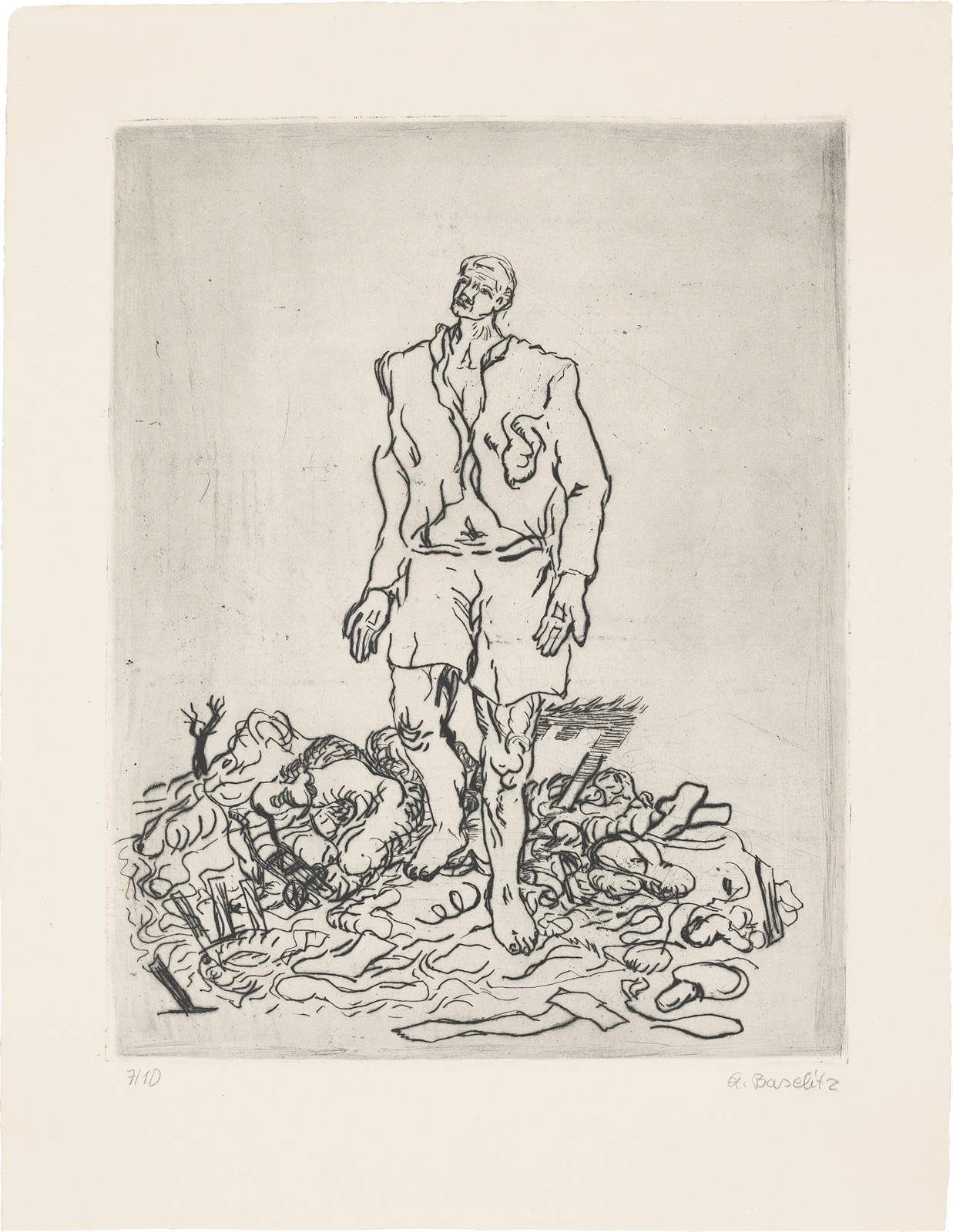 Georg Baselitz. Untitled. 1966
