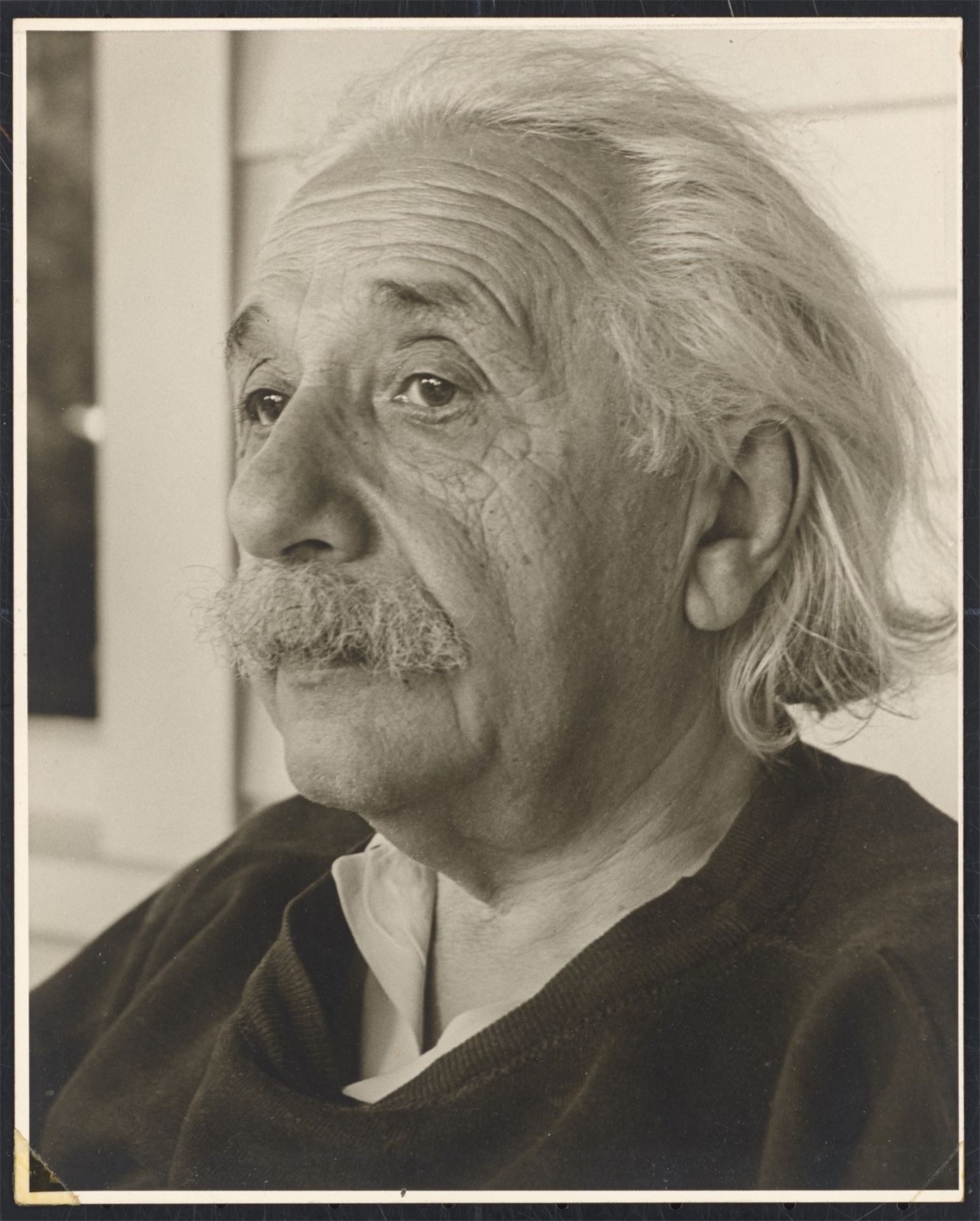 John D. Schiff (d.i. Hans Schiff). Albert Einstein. Anfang 1950er–Jahre - Bild 2 aus 4