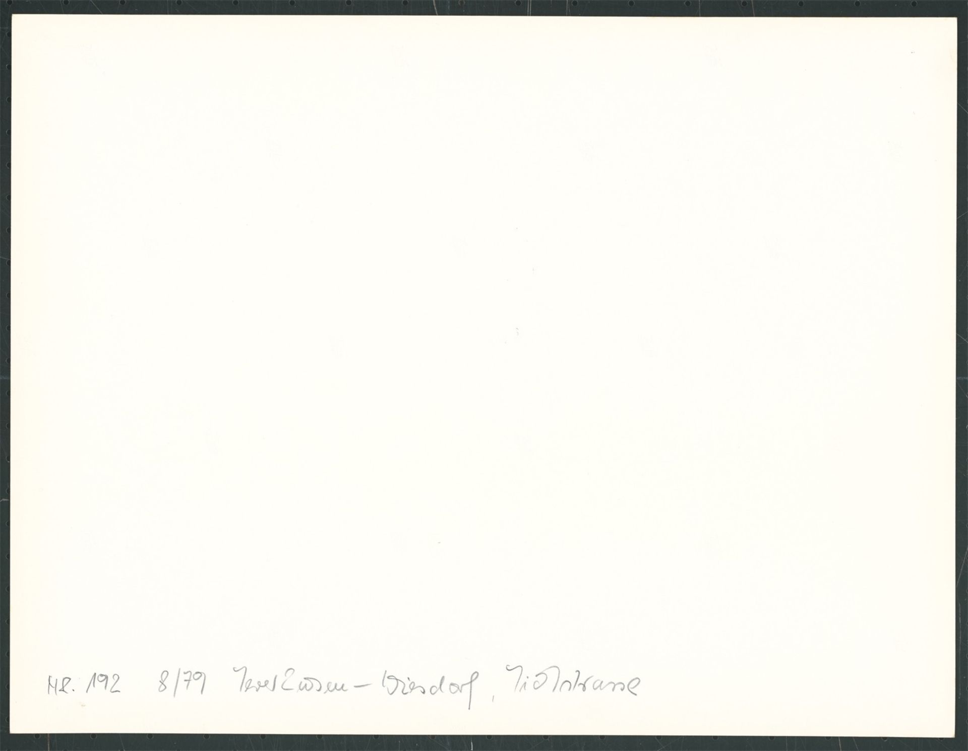 Tata Ronkholz. „Leverkusen-Wiesdorf, Lichstrasse“, aus der Serie „Trinkhallen“, 1977–1984. 1979 - Bild 3 aus 4