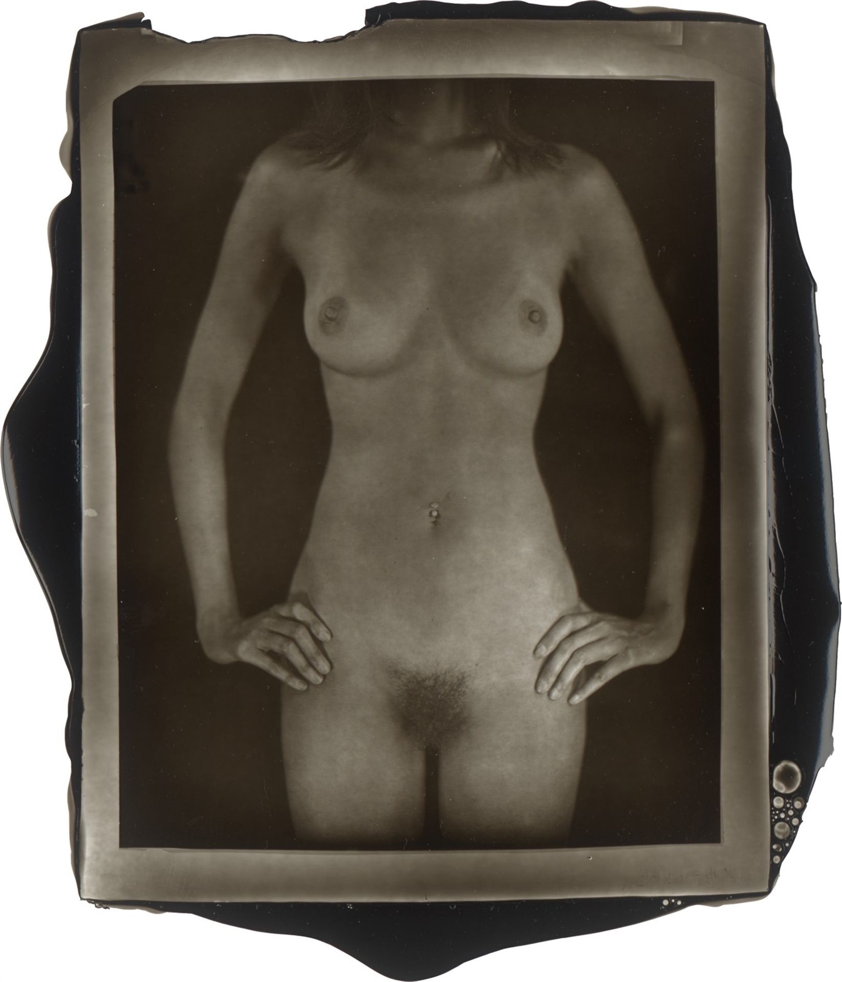 Chuck Close. Untitled Torso Diptych. 2012