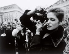 Michel Comte. Cindy Crawford, Vogue Italia. 1996