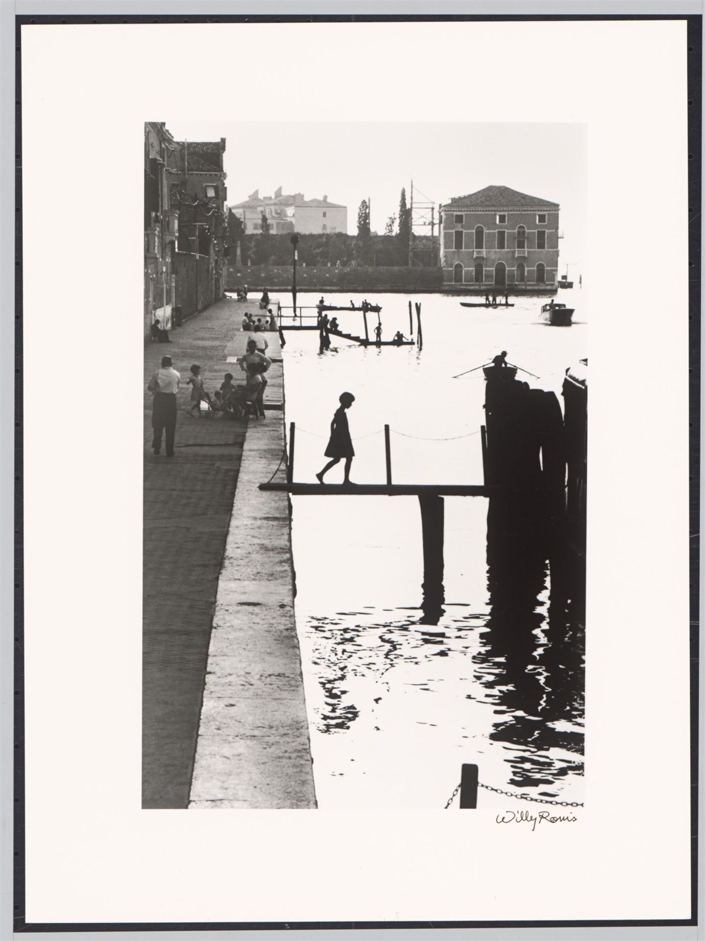 Willy Ronis. Fondamente Nuove, Venice. 1959 - Bild 2 aus 4
