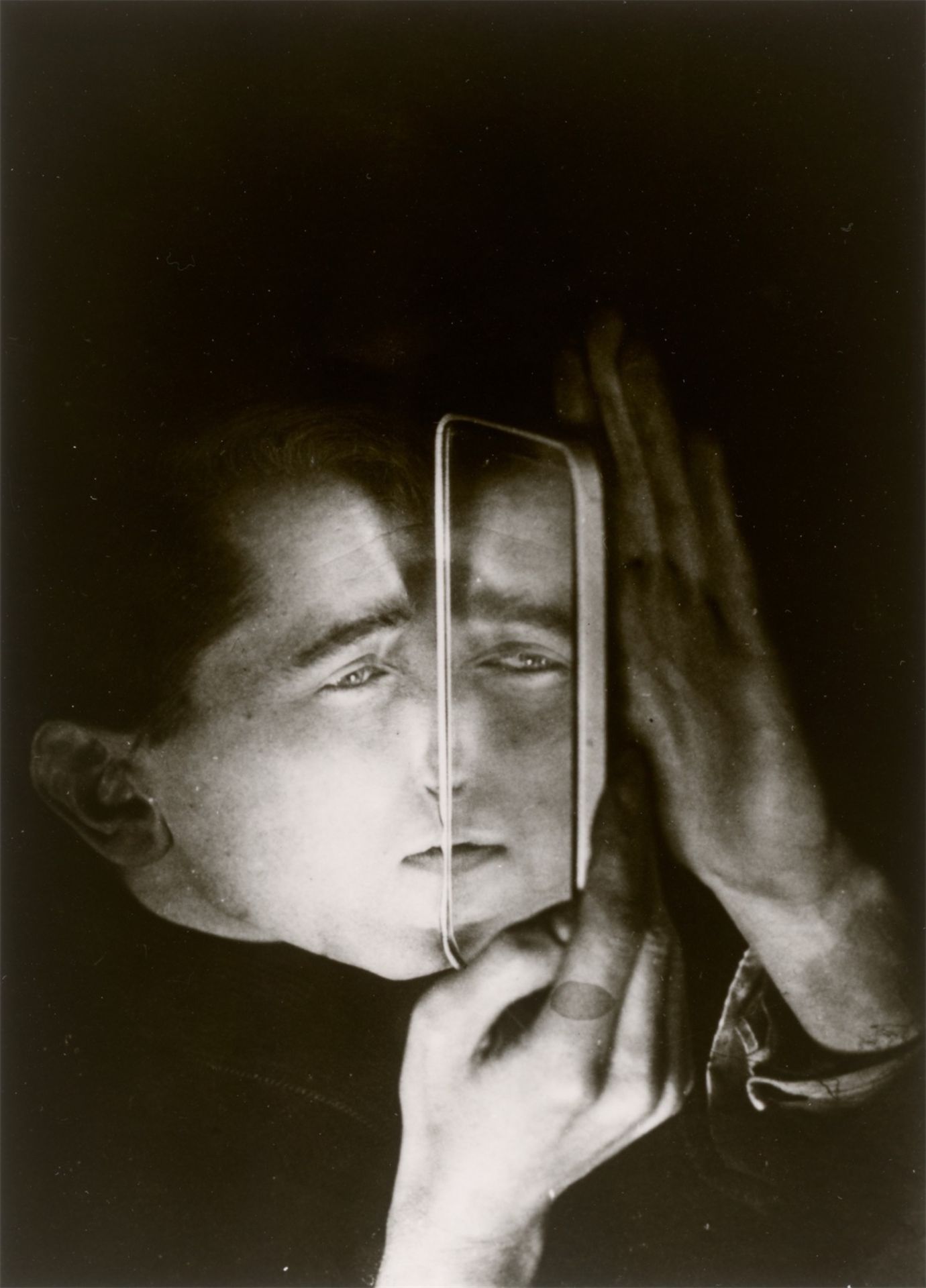Lotte Beese (i.e. Charlotte Ida Anna / Stam-Beese). Albert Braun with Mirror. Circa 1928