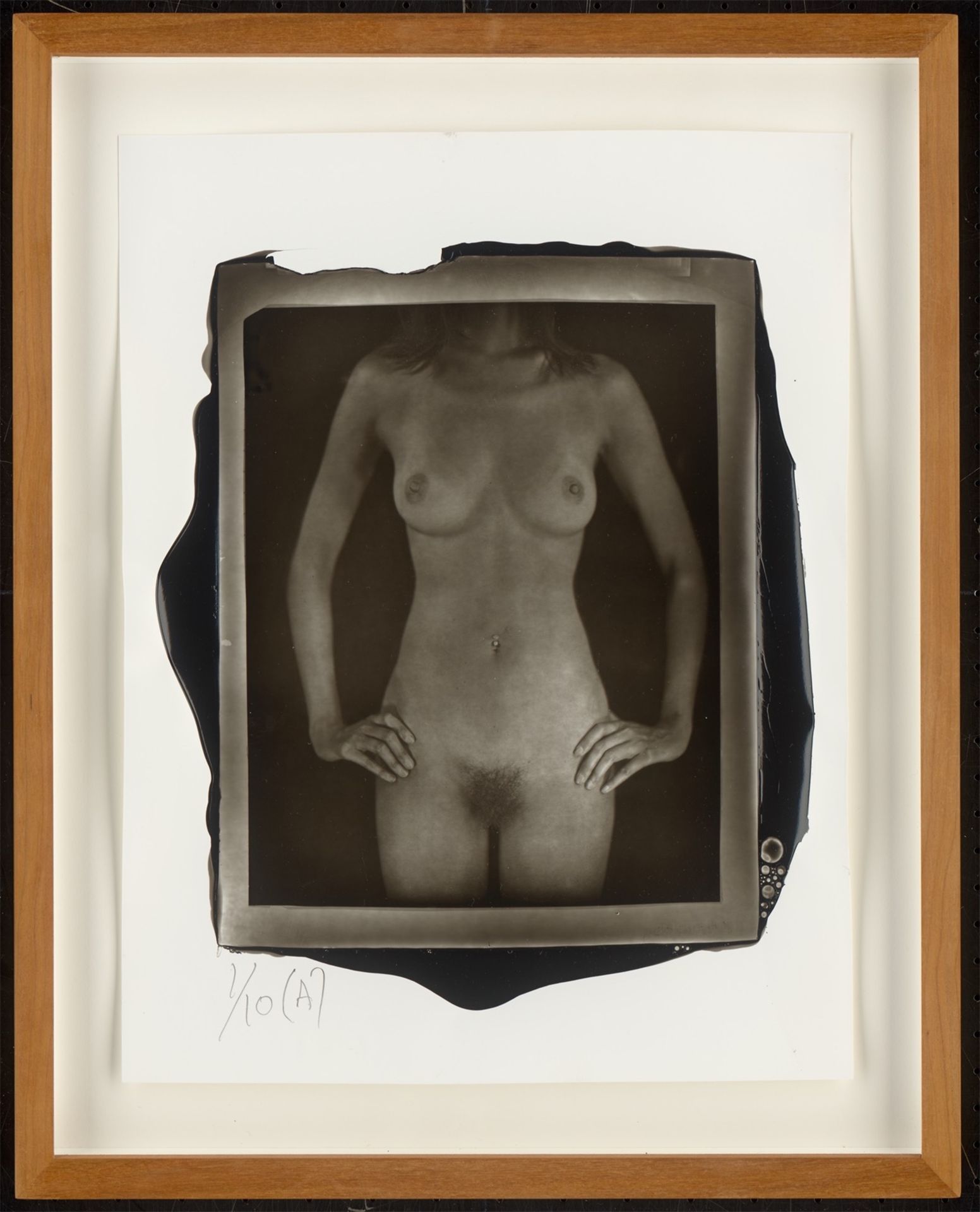 Chuck Close. Untitled Torso Diptych. 2012 - Image 2 of 5