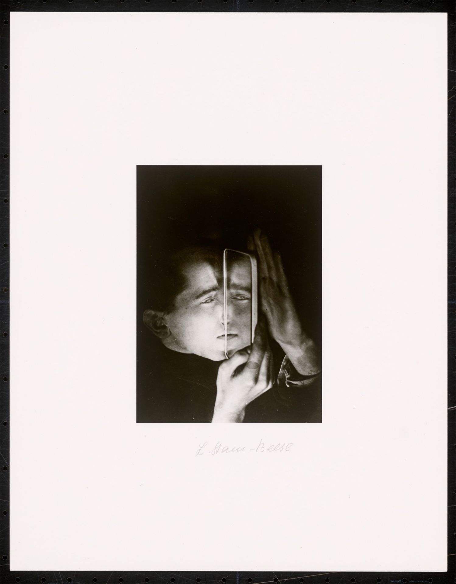 Lotte Beese (i.e. Charlotte Ida Anna / Stam-Beese). Albert Braun with Mirror. Circa 1928 - Image 2 of 4