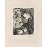 Marc Chagall. "Le Chevalet (Die Staffelei)". 1978