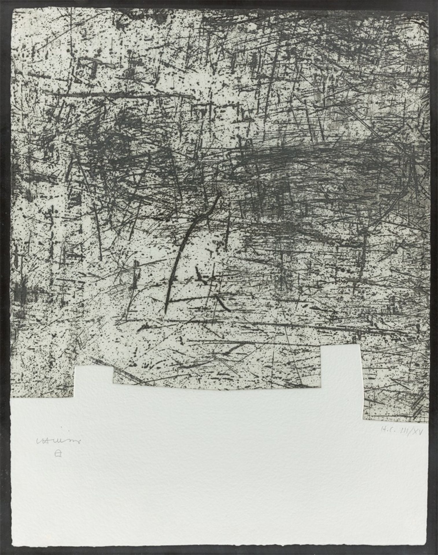 Eduardo Chillida. „Une Hélène de vent ou de fumée“. 1990 - Bild 4 aus 7