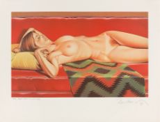 Mel Ramos. „Touché Boucher“ / „Manet’s Olympia“ / „You get more Salami with Modigliani“ / „Na…. 1974