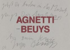 Joseph Beuys. „AGNETTI BEUYS“. 1983