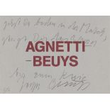 Joseph Beuys. „AGNETTI BEUYS“. 1983