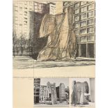 Christo. „Wrapped Sylvette, Project for Washington Square Village, New York“. 1973/74