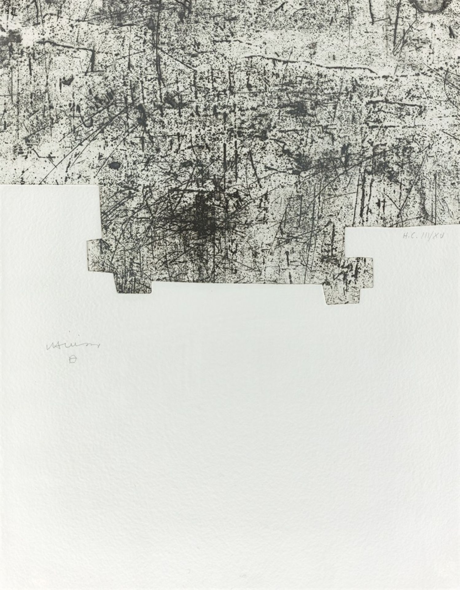 Eduardo Chillida. „Une Hélène de vent ou de fumée“. 1990 - Bild 5 aus 7