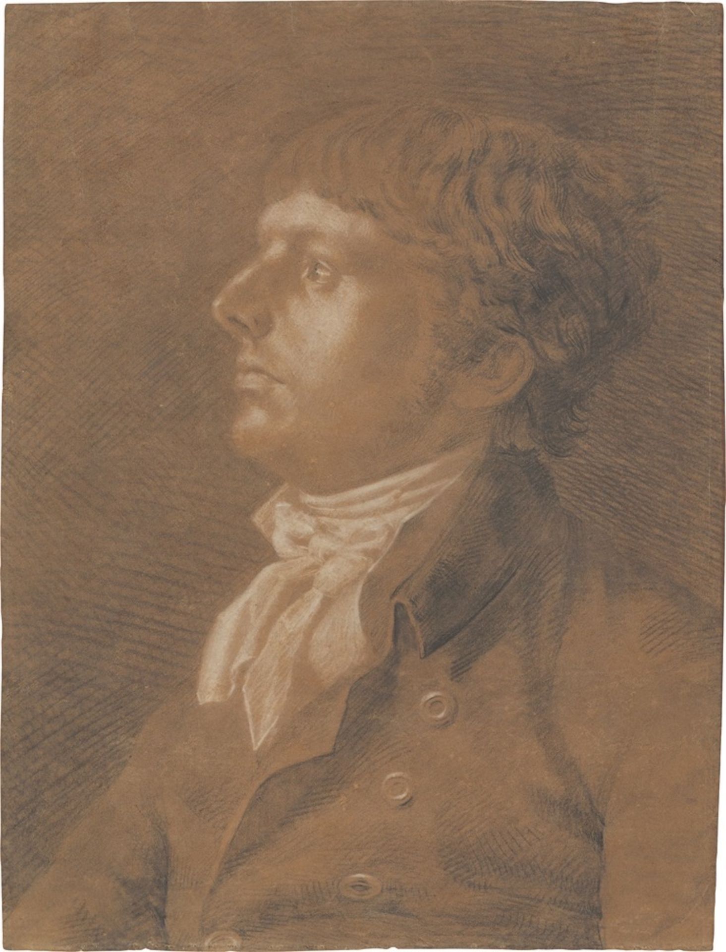Philipp Otto Runge. Portrait of his brother Jakob Runge. April/May 1801