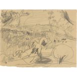Pierre Bonnard. Landscape.
