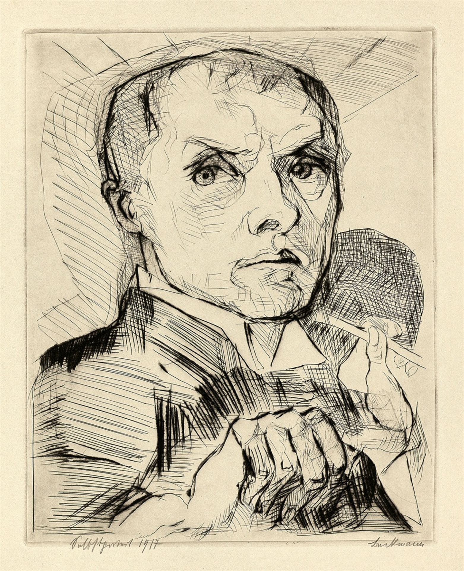 Max Beckmann. ”Gesichter”. 1914-19