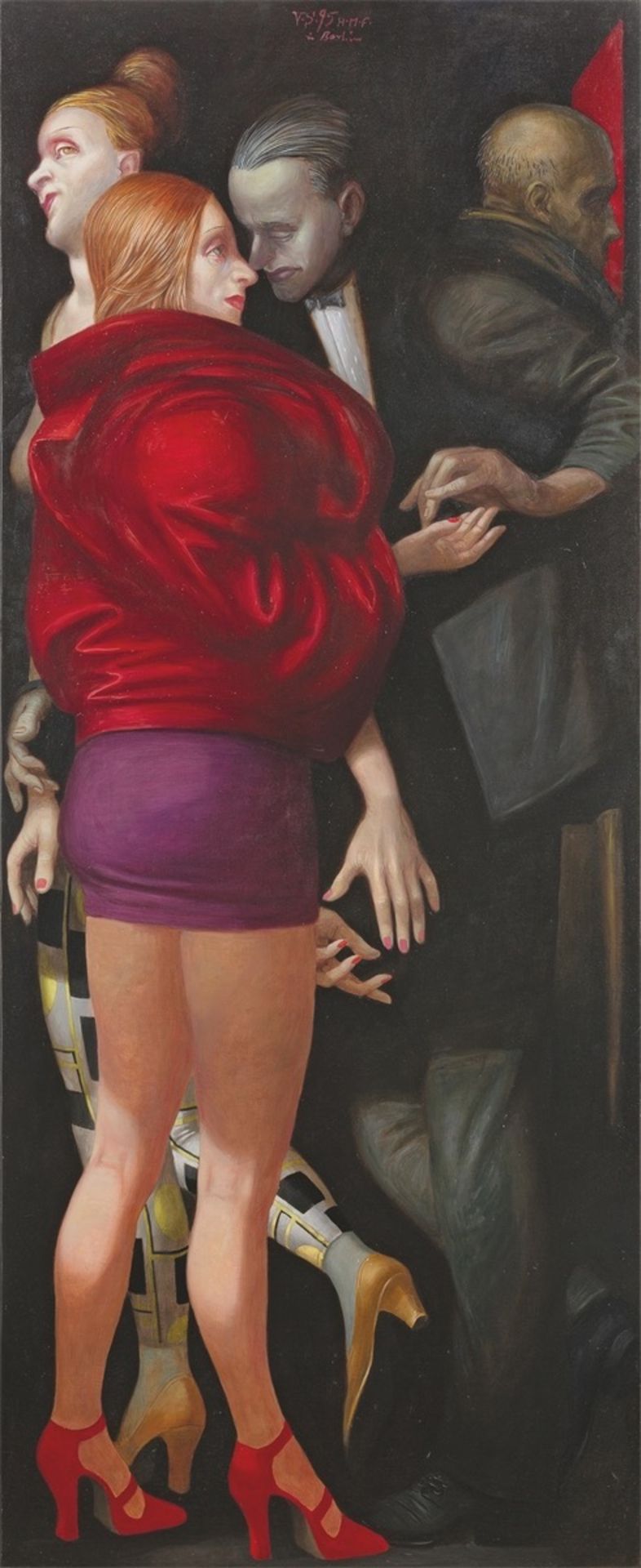 Volker Stelzmann. „Straße IV“. 1995