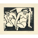 Karl Schmidt-Rottluff. „Bedrückte Frauen“. 1912