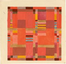 Gunta Stölzl. Design for a double weave carpet. 1926/30