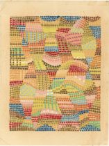 Gunta Stölzl. Design for a knotted carpet / various designs. 1923