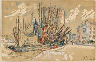Paul Signac. ”La Rochelle”. Circa 1923