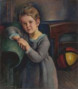 Kurt Weinhold. ”Kind mit Ball” (”Meine Tochter Cora”). 1928