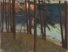 Walter Leistikow. Grunewald landscape.