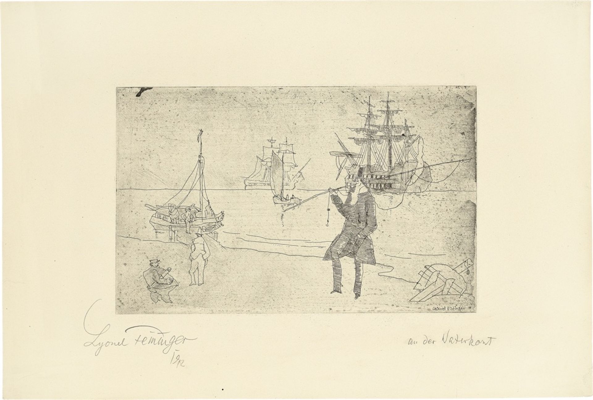 Lyonel Feininger. „An der Waterkant“. 1912