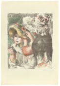 Auguste Renoir. ”Le chapeau épinglé” (deuxième planche). 1898