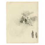 James Ensor. „Silhouettes et femmes de pêcheurs“. 1886