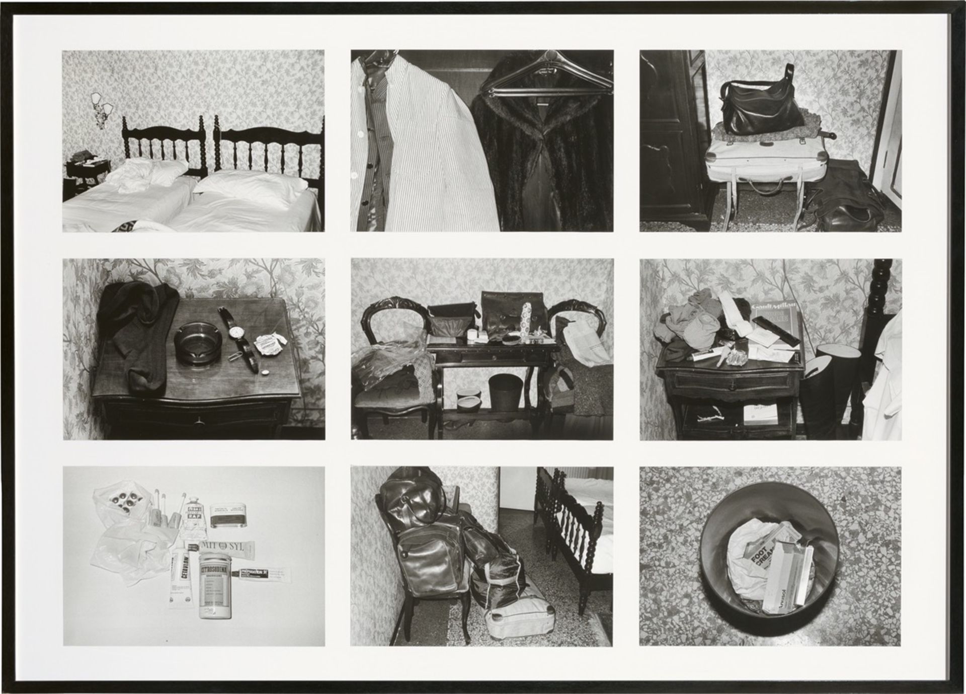 Sophie Calle. ”L’Hôtel – Room 29, 19 February”, from the series ”L’Hotel”. 1981–1983 - Image 2 of 3