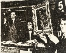 Jiri Georg Dokoupil. Untitled (Auction – Renoir). 1989