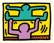 Keith Haring. From: ”Pop Shop I”. 1987