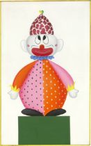 Christa Dichgans. Clown. 1969