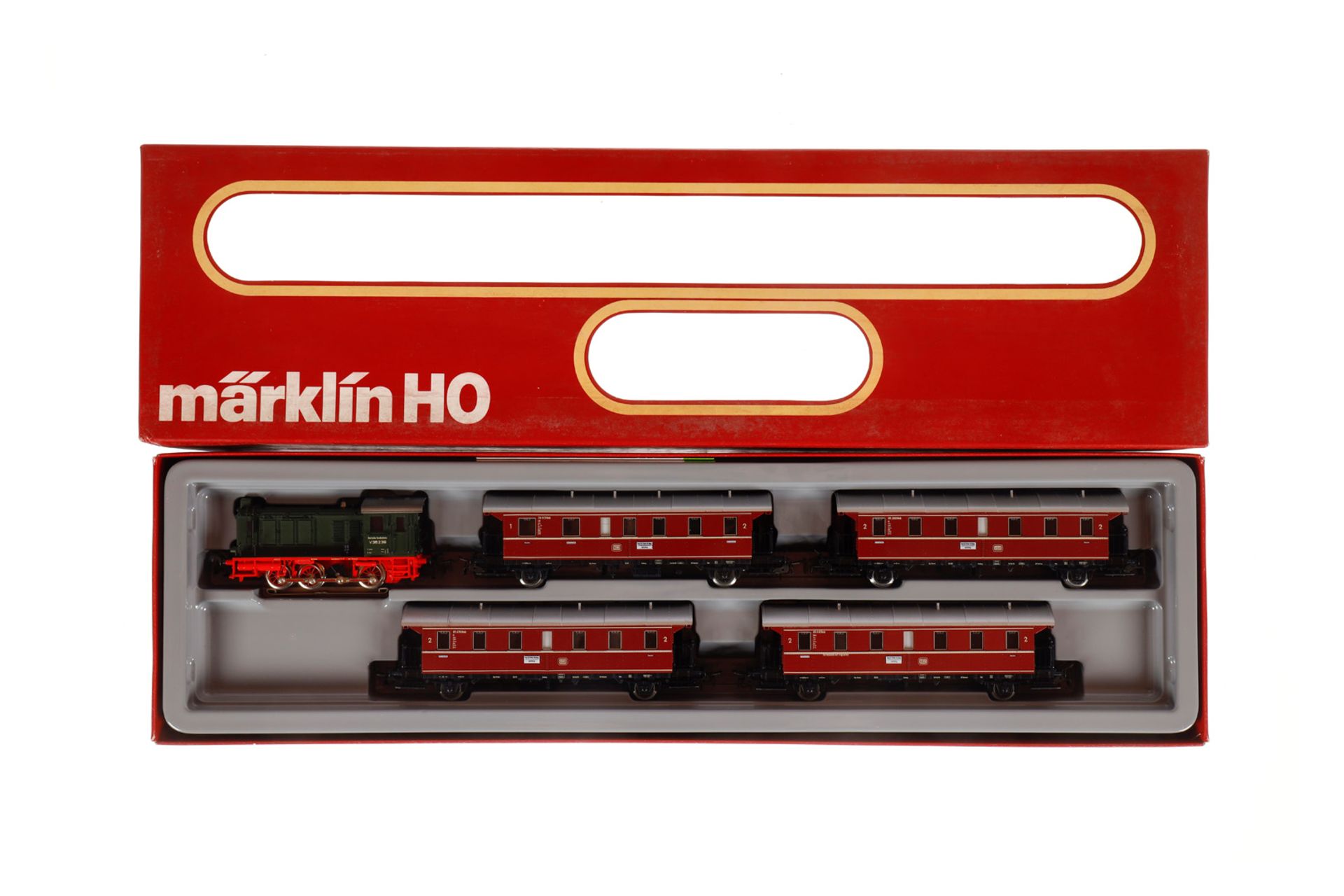 Märklin Zugpackung 2858, Spur H0, komplett, Alterungsspuren, OK, Z 2