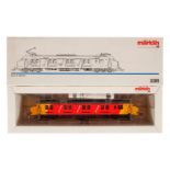 Märklin E-Lok ”3020” 3389, Spur H0, rot/gelb, Alterungsspuren, OK, Z 2