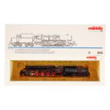 Märklin 1-E Schlepptenderlok ”52.7088” 3416, Spur H0, schwarz, Alterungsspuren, OK, Z 2