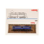 Märklin E-Lok ”110 249-0” 3344, Spur H0, blau/schwarz, Alterungsspuren, OK, Z 2