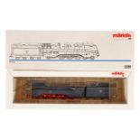 Märklin 2-C-1 Schlepptenderlok ”03 1056” 3391, Spur H0, grau, Alterungsspuren, OK, Z 2