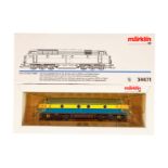 Märklin Diesellok ”5531” 34671, Spur H0, blau/gelb, Alterungsspuren, OK, Z 2