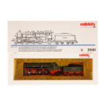 Märklin 2-C-1 Schlepptenderlok ”3644” 33181, Spur H0, grün/schwarz, Alterungsspuren, OK, Z 2