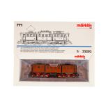 Märklin E-Lok ”22521” 33292, Spur H0, braun, Alterungsspuren, OK, Z 2