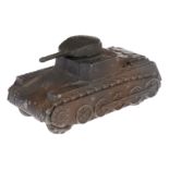 Märklin Panzer 8021/1, Guss, HL, Aufsatz und Heck rest., LS, L 8, Z 3