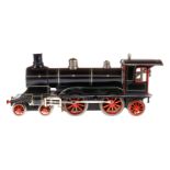 Märklin 2-B-1 Dampflok CE 1021, Spur 1, Uhrwerk intakt, mit Bremse, v+r, langsam und schnell, ohne