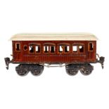 Märklin Mitropa Schlafwagen 1886, Spur 0, CL, LS und gealterter Lack, L 20, Z 3