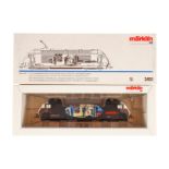 Märklin E-Lok ”460 017-7” 3451, Spur H0, schwarz/bunt, Alterungsspuren, OK, Z 2