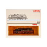 Märklin 2-C-2 Tenderlok ”8401” 3109, Spur H0, grün/schwarz, Alterungsspuren, OK, Z 2